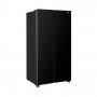 Mabe Refrigerador Side by Side MSL631LKLNG0 Vidrio Negro 595L