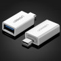 Ugreen Adaptador Blanco USB-C a USB 3.0