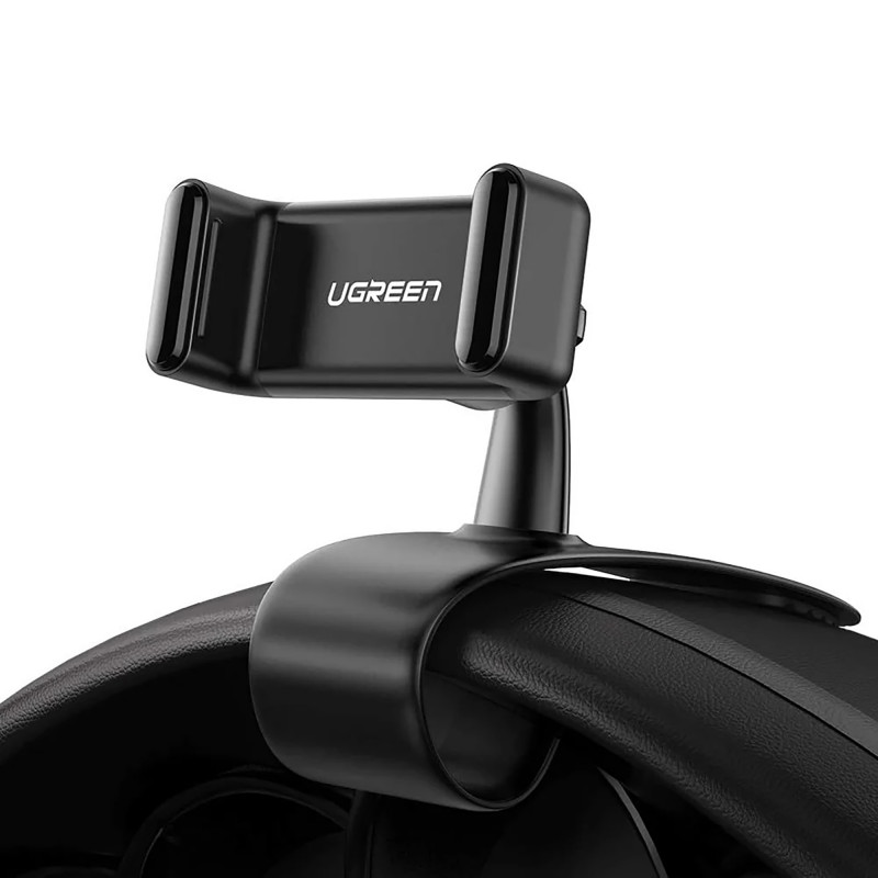 Ugree Soporte Negro con Clip de Tablero de Auto para Celular