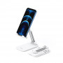 Ugreen Soporte Plegable y Ajustable Blanco de Escritorio para Celular