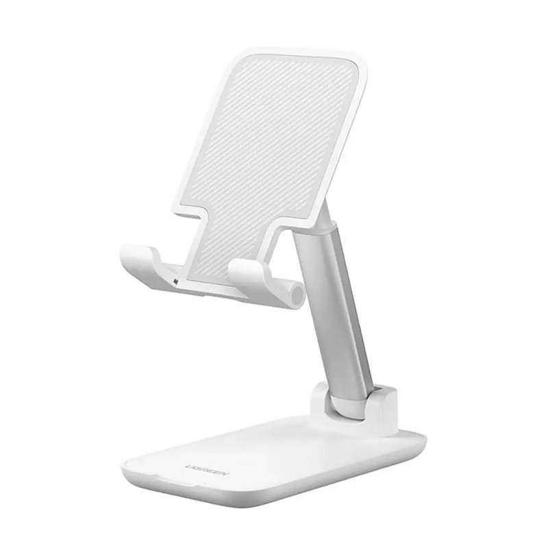 Ugreen Soporte Plegable y Ajustable Blanco de Escritorio para Celular