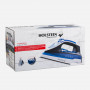 Holstein Plancha a Vapor para Ropa HH-09235003U Azul / Blanco Antiadherente y Temperatura Ajustable 1500W