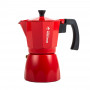 Holstein Cafetera Espresso H-08081 Rojo 6 Tazas 1.41L