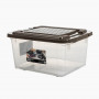 Caja Organizadora Móvil Plástica Briko Camel / Clear con Tapa