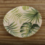 Plato Tendido Tropical Verde 26cm Artesa