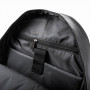 Hedgehog Brand Mochila Cuero Negro para Laptop de 15"