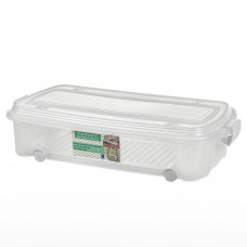 Caja Organizadora Plástica Guardamóvil Clear 20L con Tapa