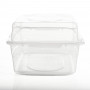 Caja Organizadora Plástica Clear 19L con Tapa