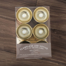 Juego de 6 Velas LED para Votiva