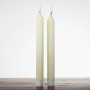 Juego de 2 Velas LED Beige para Candelabro