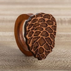 Aro para Servilleta Pinecone 5x4cm de Madera