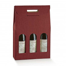 Scotton Spa Caja para 3 Botellas de Vino