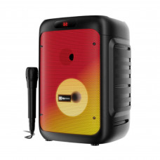 Klip Parlante para Fiesta KLS-652 Negro con Luz LED, Micrófono y Bluetooth 100W