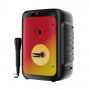 Klip Parlante para Fiesta KLS-652 Negro con Luz LED, Micrófono y Bluetooth 100W