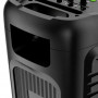 Klip Parlante para Fiesta KLS-652 Negro con Luz LED, Micrófono y Bluetooth 100W