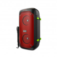 Klip Parlante para Fiesta Negro con Luz LED, Micrófono y Bluetooth 40W