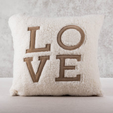 Haus Forro para Cojín Love Sherpa 45x45cm 100% Poliéster