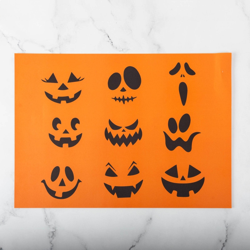 Juego de 12 Individuales Hallowen 45x30cm de Papel Kikemar