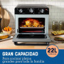 Oster Horno / Freidora de Aire con Perillas 22L Negro