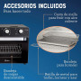 Oster Horno / Freidora de Aire con Perillas 22L Negro