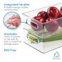 Interdesign Organizador Cocina Fridge Binz Clear Acrílico