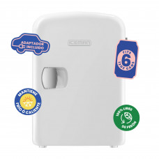 Chefman Mini Refrigerador Portátil RJ48 4L con Asa de Transporte