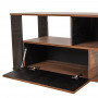 Mueble para TV Hasta 77" Covalt 180x55cm Gales / Wengue de Madera