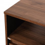 Mueble para TV Hasta 55" Covalt 80.5x67cm Gales / Wengue de Madera