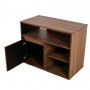 Mueble para TV Hasta 55" Covalt 80.5x67cm Gales / Wengue de Madera