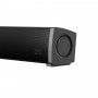 Klip Xtreme Barra de Sonido Bluetooth con Subwoofer 2.1, HDMI, USB, Óptico y Control Remoto Negro 200W