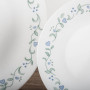 Corelle Vajilla Redonda Ramas Country Cottage 12 Piezas Blanco / Verde