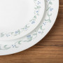 Corelle Vajilla Redonda Ramas Country Cottage 12 Piezas Blanco / Verde