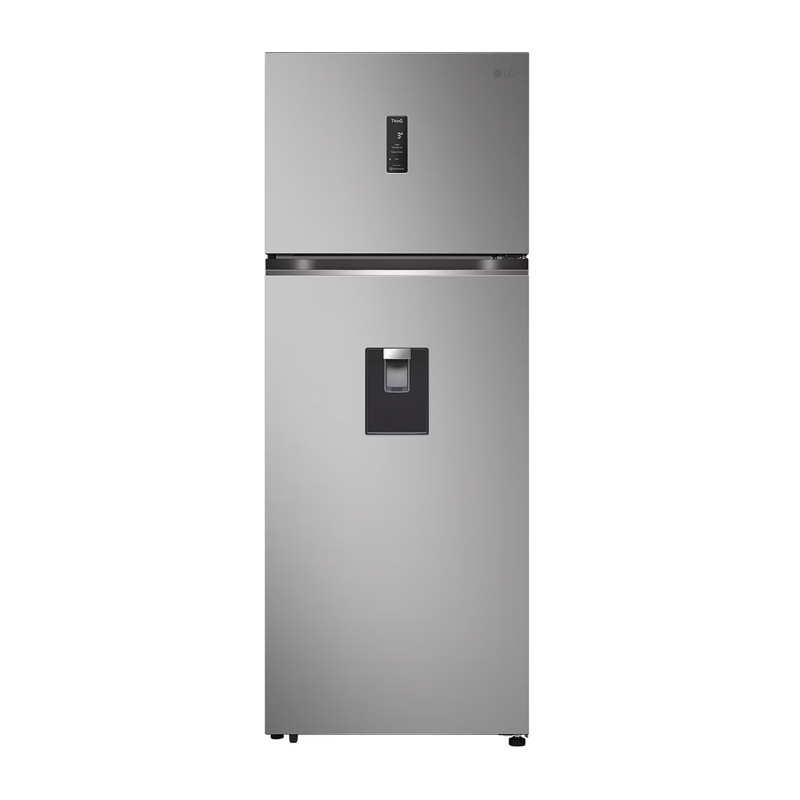 LG Refrigerador Top Mount VT48SPYC 459L Con Dispensador, luz LED Silver