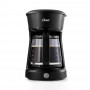 Oster Cafetera 12 Tazas Negro