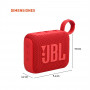 JBL Parlante Portátil Bluetooth GO4 Resistente al Agua