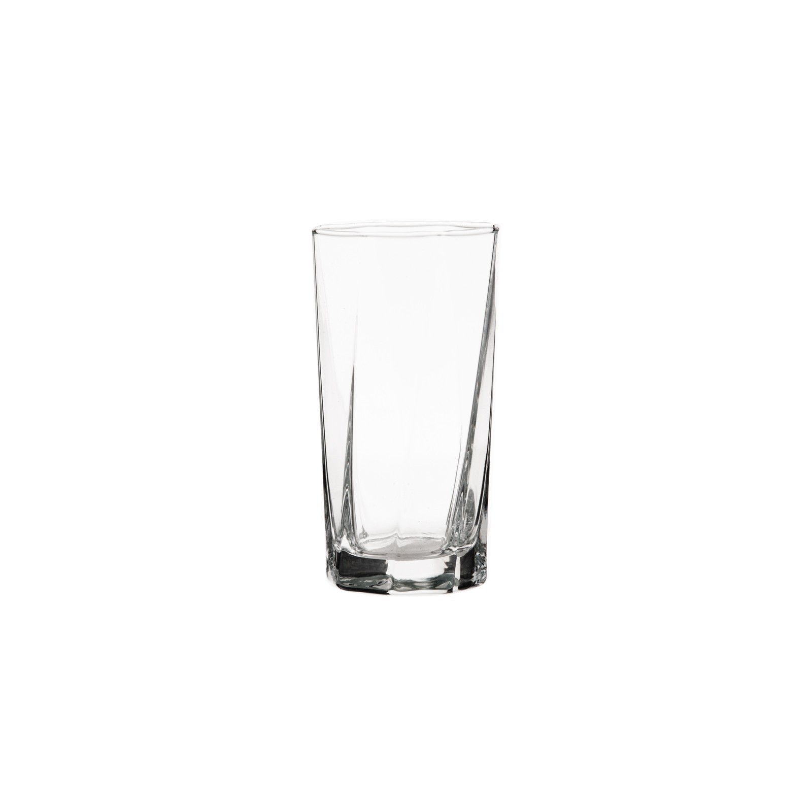 Juego de 6 vasos 218ml Prisma Cristar elaborados en vidrio