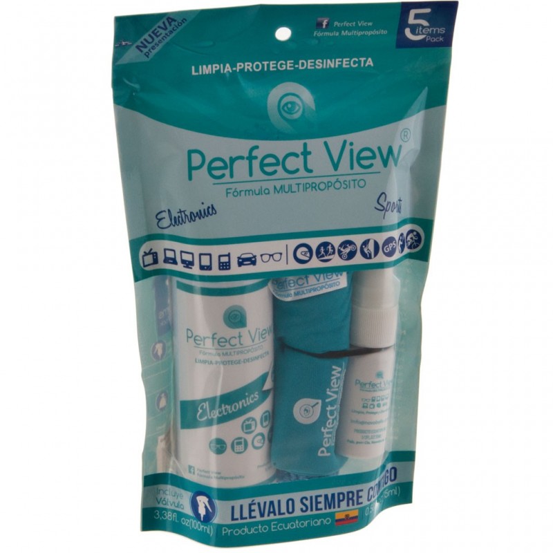 Limpiador de Pantallas - PERFERCT VIEW - Pack 5